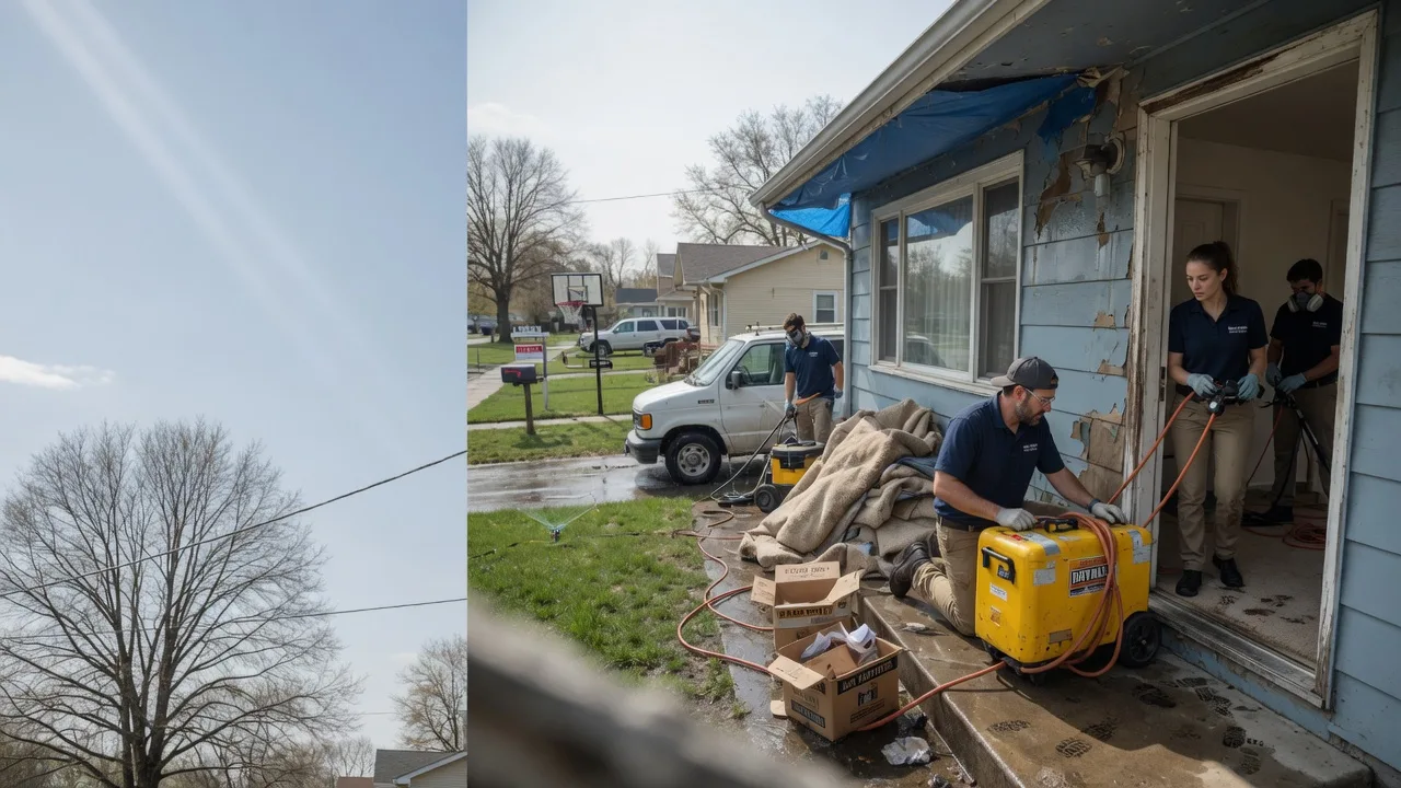 Basement Flood Cleanup in Loraine, IL near me